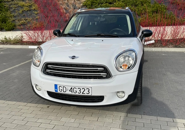 MINI Countryman cena 41500 przebieg: 125700, rok produkcji 2014 z Gdańsk małe 781